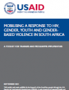 Mobilising a response to HIV, gender, youth and gender-based violence in South Africa: A toolkit for trainers and programme implementers