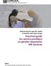 Addressing the specific needs of women who inject drugs: Practical guide for service providers on gender-responsive HIV services