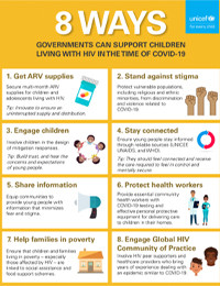 8 Ways Governments can Support Children with HIV - COVID-19