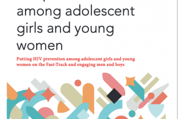 HIV prevention among adolescent girls and young women cover
