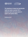 The importance of sexual and reproductive health and rights to prevent HIV in AGYW in ESA