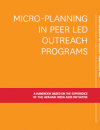 Microplanning in peer-led outreach programs: A handbook based on the experience of the Avahan India AIDS Initiative