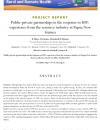 Public-private partnerships in the response to HIV: Experience from the resource industry in Papua New Guinea